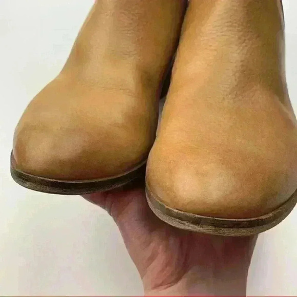 Splendid ankle boots 7 tan leather Chelsea western - Picture 7 of 11